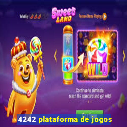 4242 plataforma de jogos