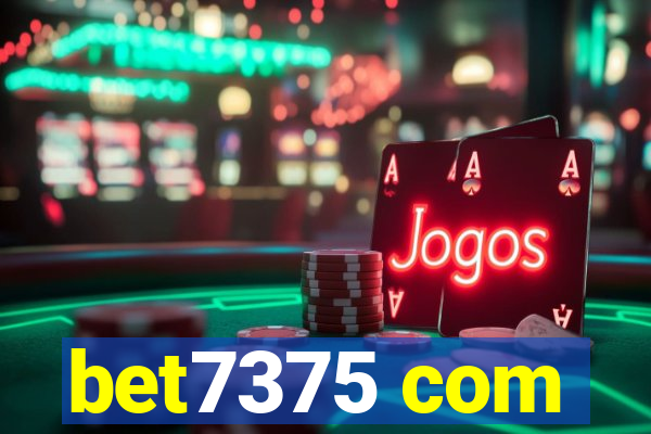 bet7375 com