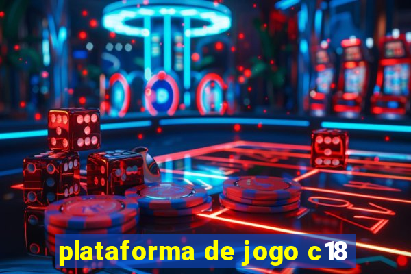 plataforma de jogo c18