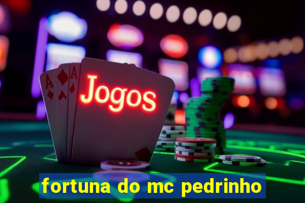 fortuna do mc pedrinho