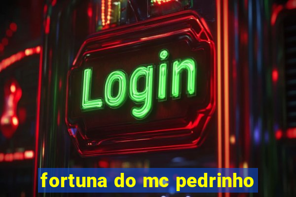 fortuna do mc pedrinho