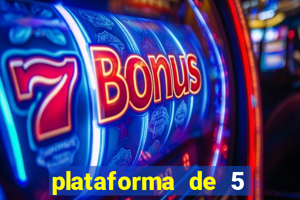 plataforma de 5 reais fortune tiger