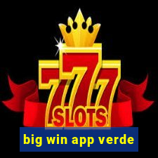 big win app verde