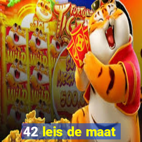 42 leis de maat