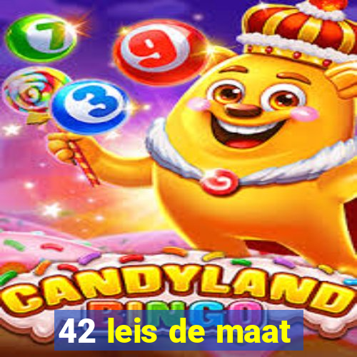 42 leis de maat