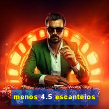 menos 4.5 escanteios