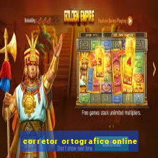 corretor ortografico online