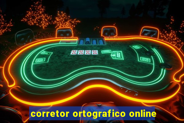 corretor ortografico online