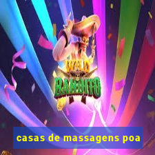 casas de massagens poa