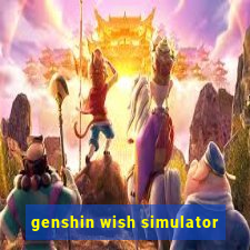 genshin wish simulator