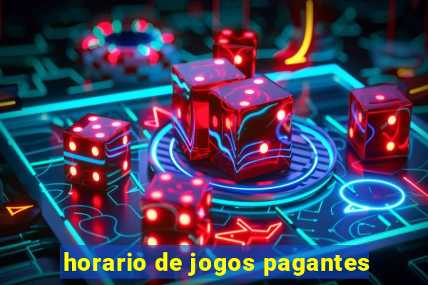 horario de jogos pagantes