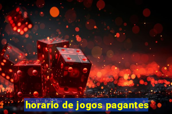 horario de jogos pagantes