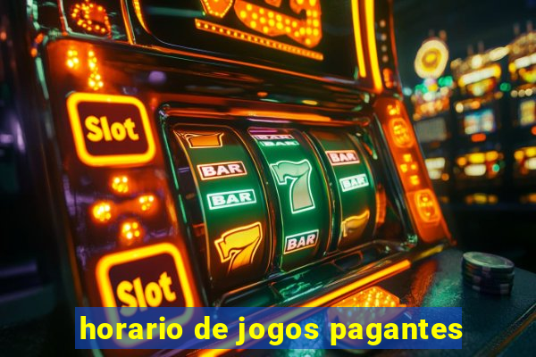 horario de jogos pagantes