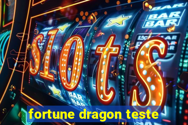 fortune dragon teste