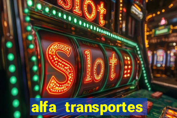 alfa transportes novo hamburgo