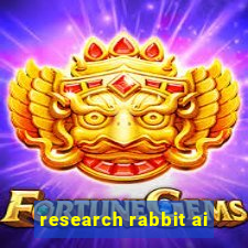 research rabbit ai