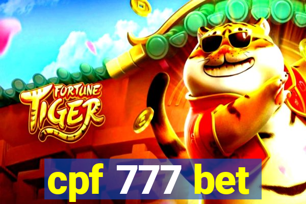 cpf 777 bet