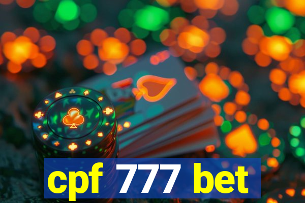 cpf 777 bet