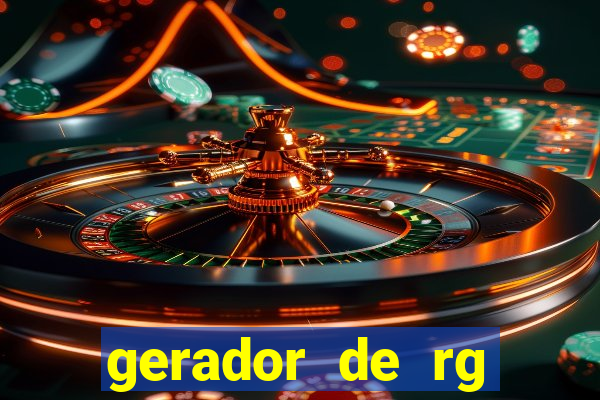 gerador de rg frente e verso