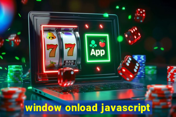 window onload javascript