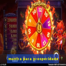 mantra para prosperidade