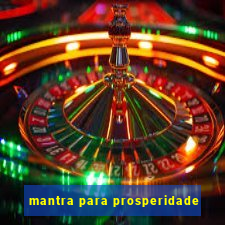 mantra para prosperidade