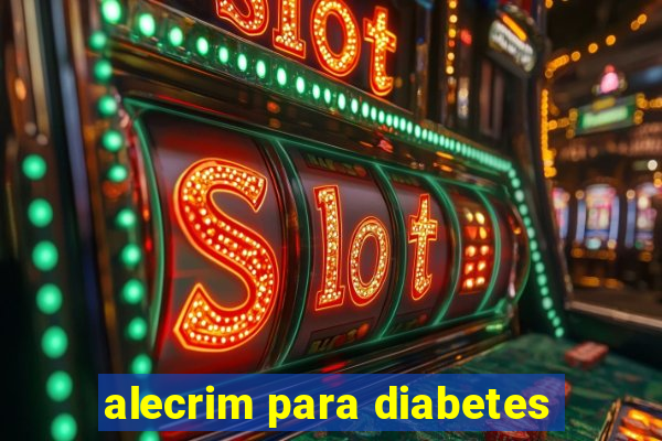 alecrim para diabetes