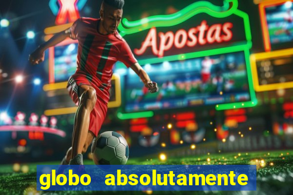 globo absolutamente sobre esporte e noticias