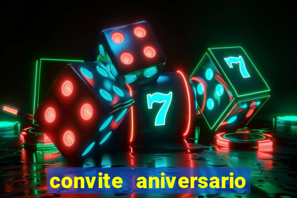 convite aniversario infantil futebol