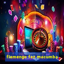 flamengo faz macumba