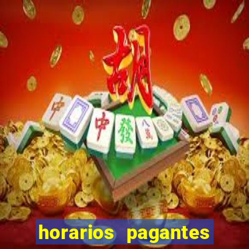 horarios pagantes fortune dragon