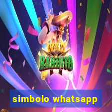 simbolo whatsapp