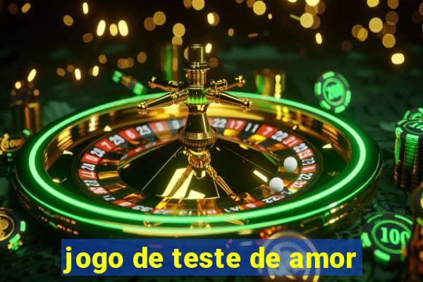 jogo de teste de amor