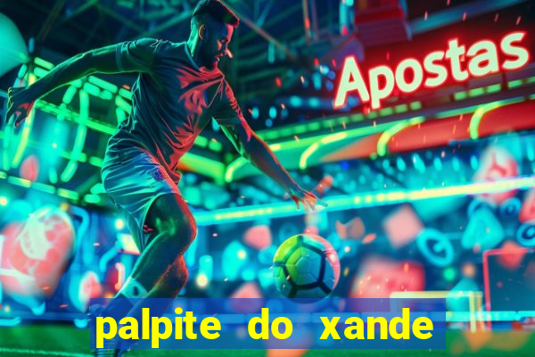 palpite do xande de hoje