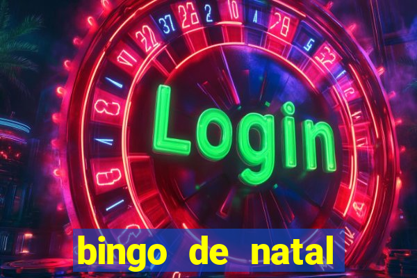 bingo de natal para imprimir gratis