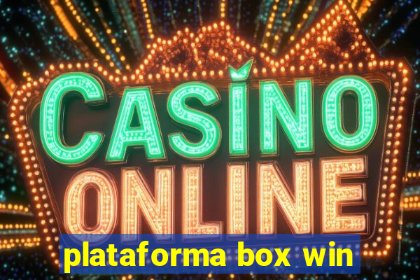 plataforma box win