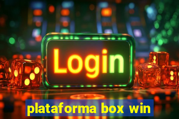 plataforma box win