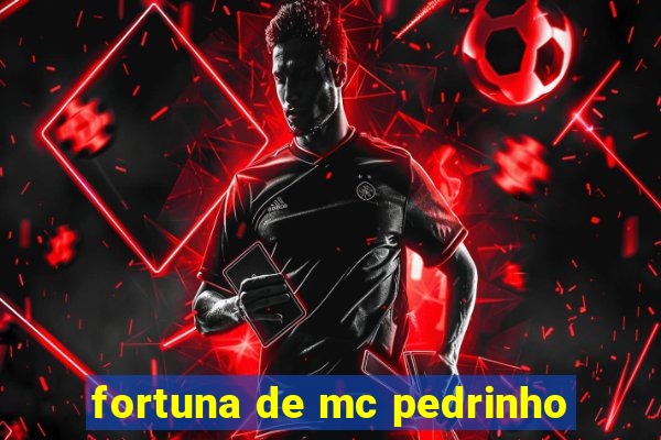 fortuna de mc pedrinho