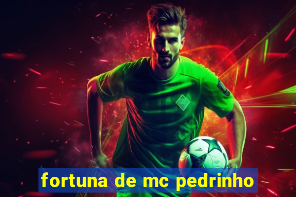 fortuna de mc pedrinho