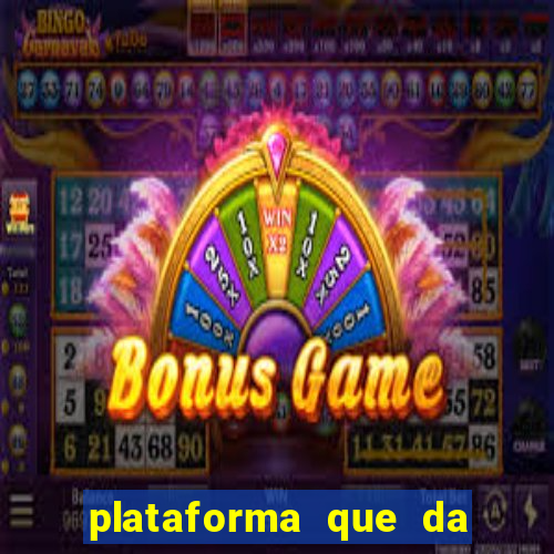 plataforma que da 30 reais para jogar