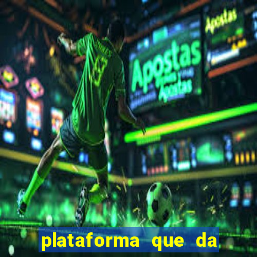 plataforma que da 30 reais para jogar