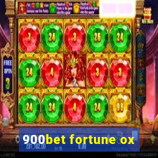 900bet fortune ox