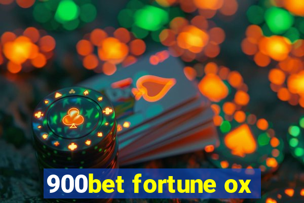 900bet fortune ox