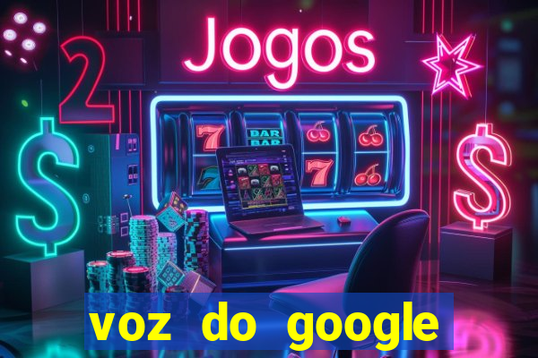 voz do google tradutor homem