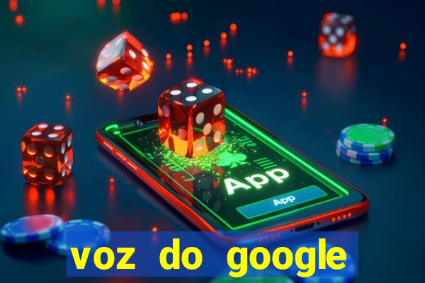 voz do google tradutor homem