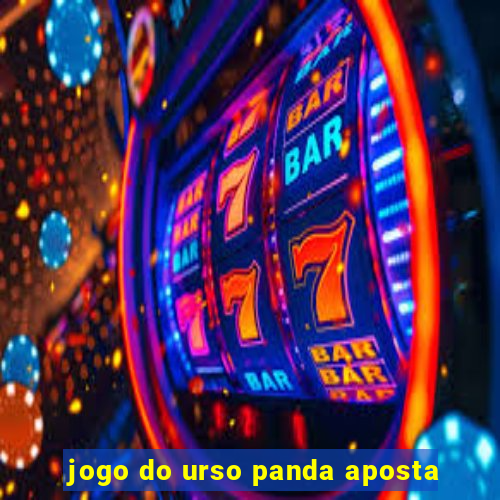 jogo do urso panda aposta