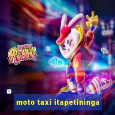 moto taxi itapetininga