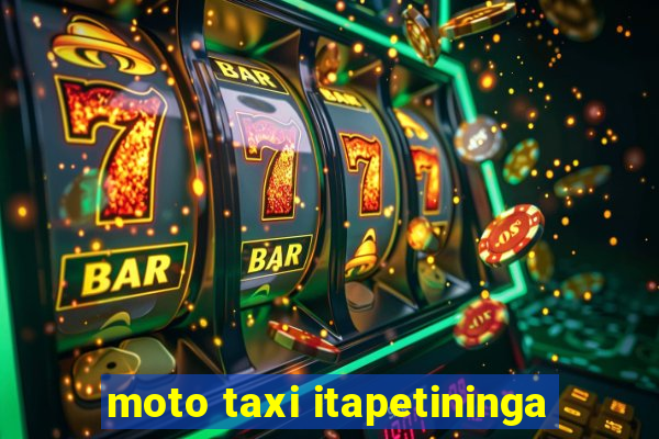 moto taxi itapetininga