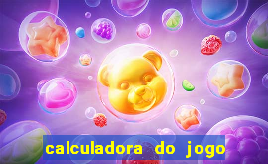 calculadora do jogo do bicho