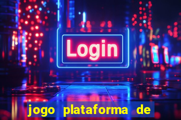 jogo plataforma de 3 reais